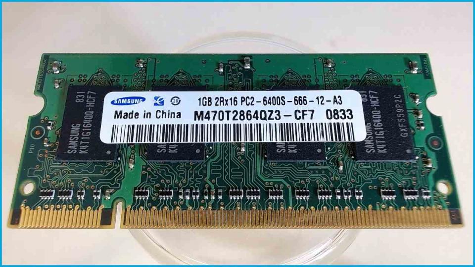 1GB DDR2 Arbeitsspeicher RAM Samsung PC2-6400S-666-12-A3 Asus X70Z -2
