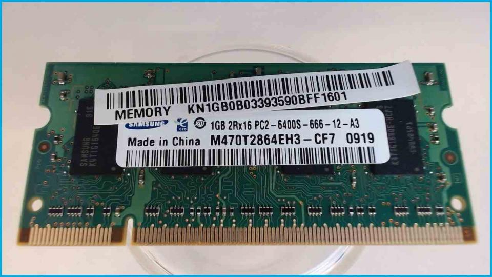 1GB DDR2 Arbeitsspeicher RAM Samsung PC2-6400S-666-12-A3 eMachines G725 KAWH0