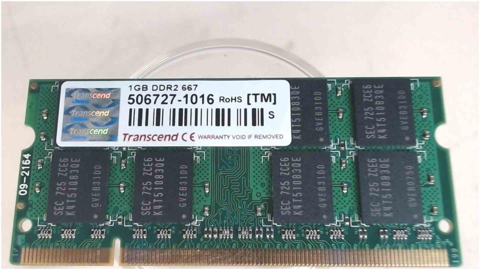 1GB DDR2 Arbeitsspeicher RAM Transcend DDR2-667 SO-Dimm CL5 MD98100 MIM2240 -2