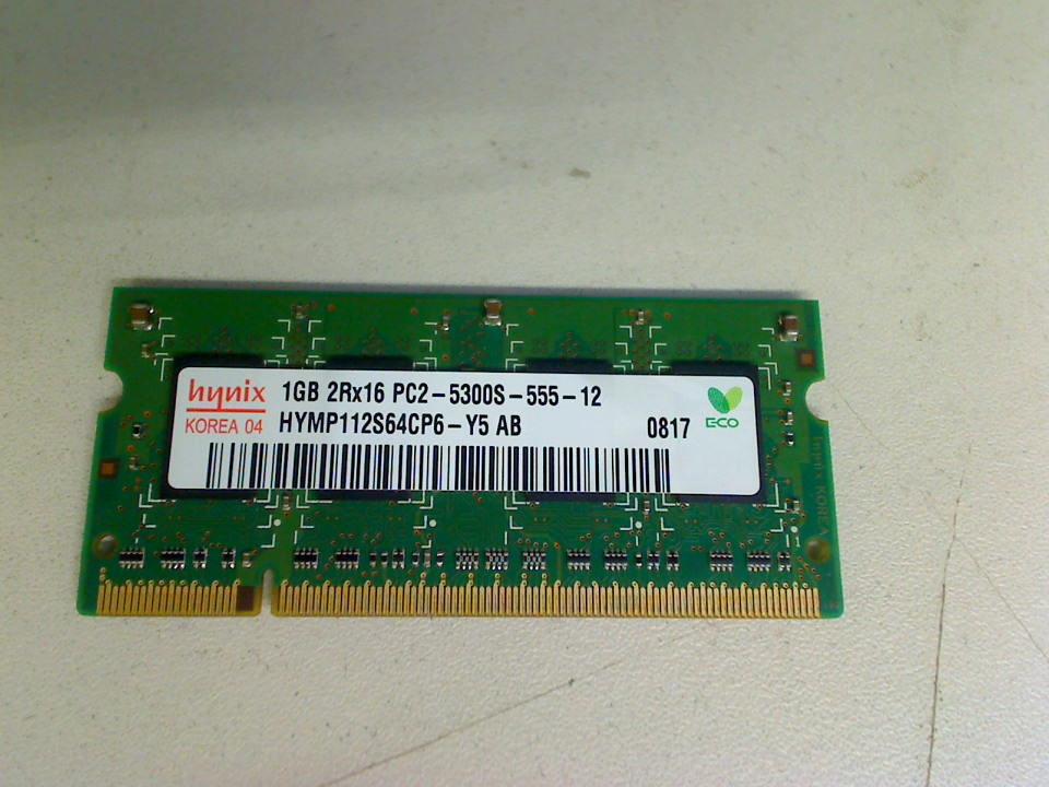 1GB DDR2 Arbeitsspeicher RAM hynix PC2-5300S-555-12 Asus X56V