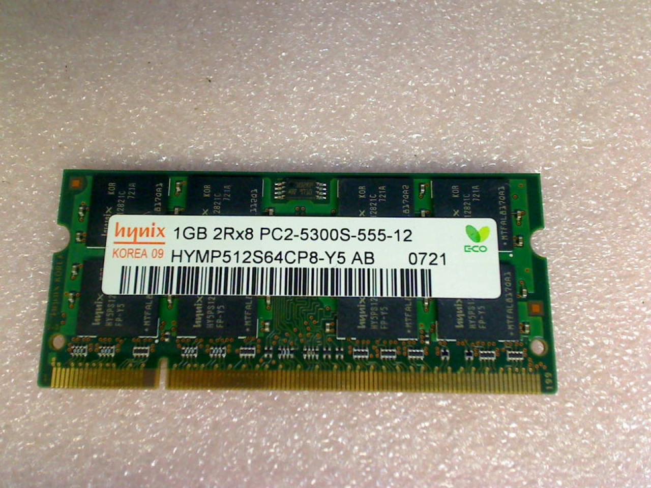 1GB DDR2 Arbeitsspeicher RAM hynix PC2-5300S-555-12 Targa Traveller 1524 X2