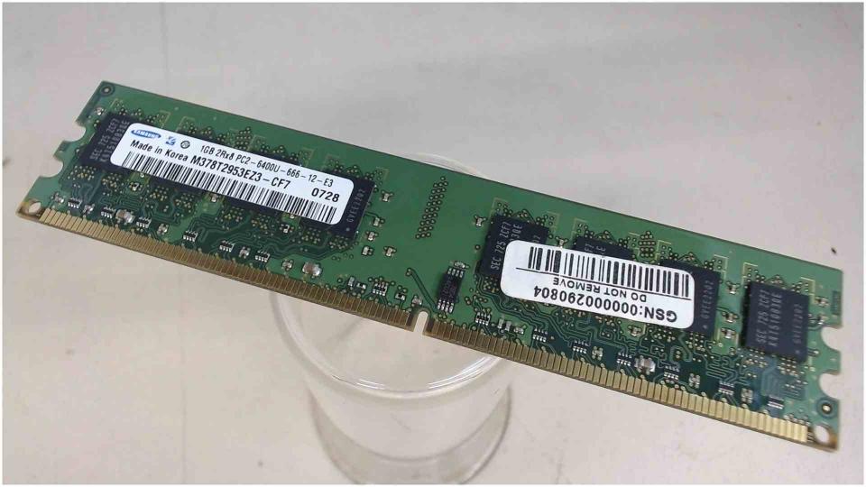 1GB DDR2 Ram Memory Samsung PC2-6400U-666-12-E3 Deltatronic Silentium -2