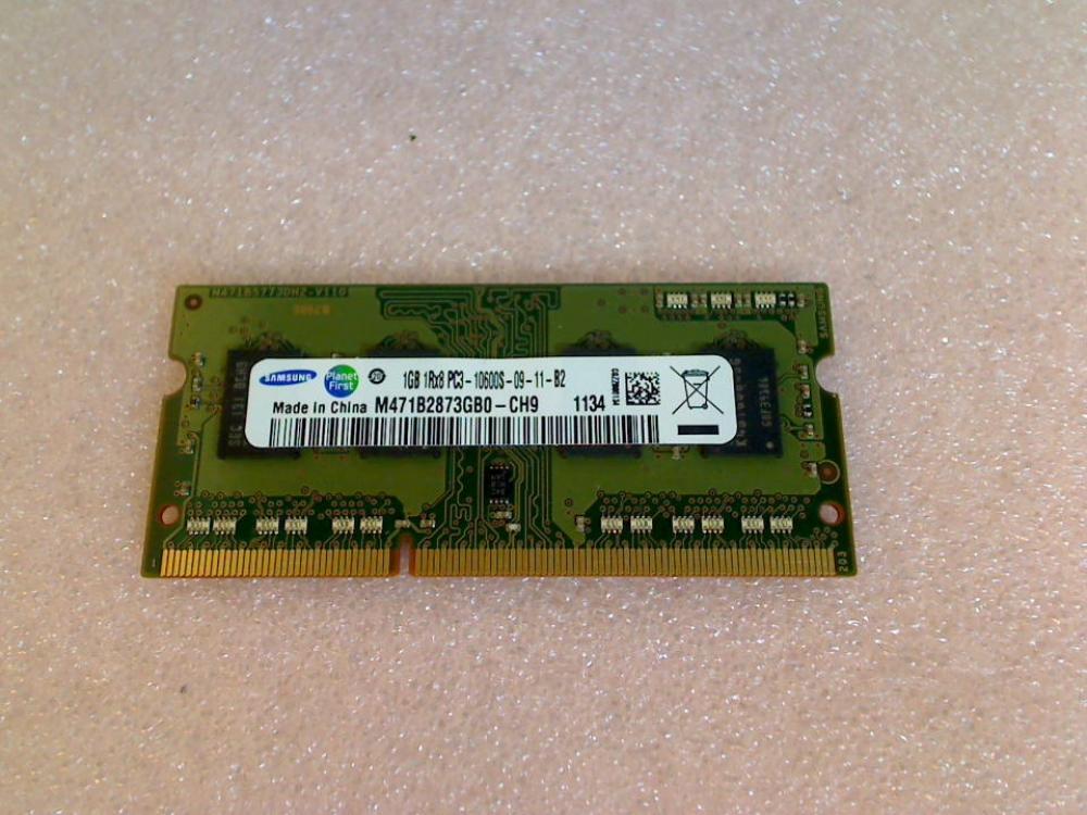 1GB DDR3 Arbeitsspeicher RAM PC3-10600S SODIMM Samsung NC110 NP-NC110
