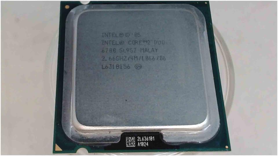 2.66 GHz Intel Core 2 Duo CPU Prozessor SL9S7 Deltatronic Silentium