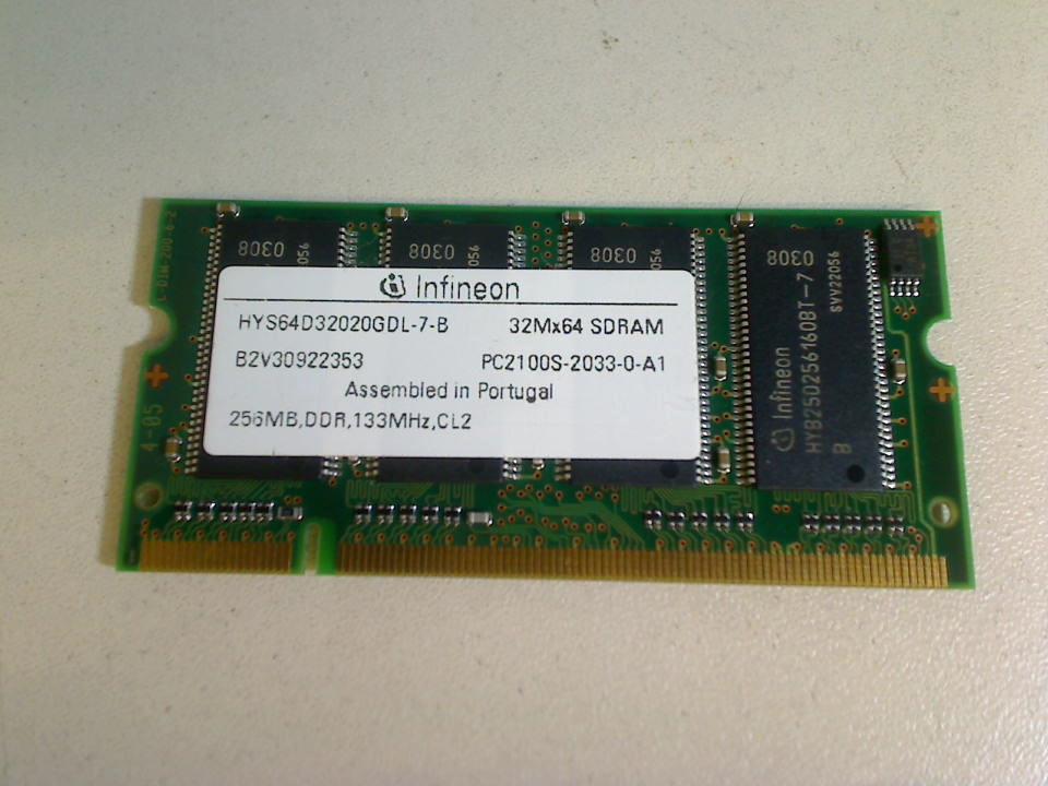 256MB RAM Arbeitsspeicher 256MB DDR 266 PC2100 Infineon Amilo-A CY26 A7600
