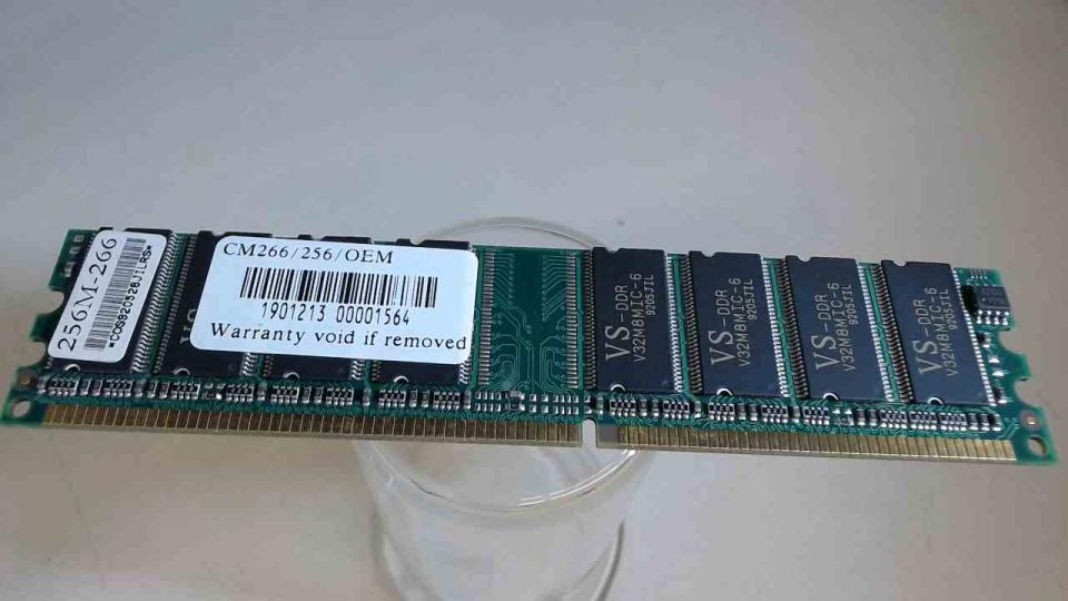 256MB RAM Memory DDR 256M-266 CM266/256/OEM PC3200 HP Compaq Evo D31vm