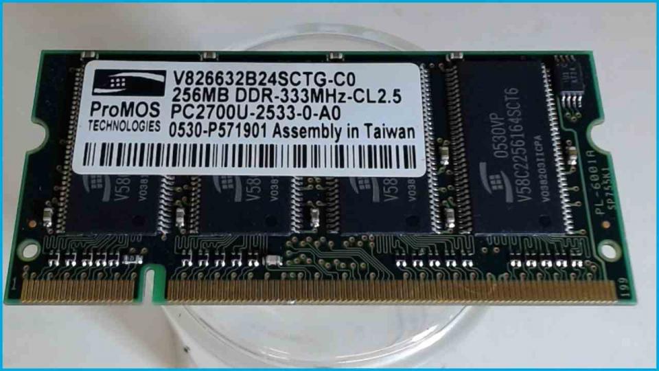 256MB RAM Arbeitsspeicher DDR-333MHz-CL2.5 367773-001 HP Pavilion dv1000 dv133ea