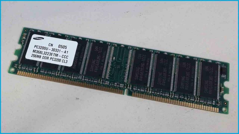 256MB RAM Memory DDR 400 MHz Samsung PC3200U-30331-A1
