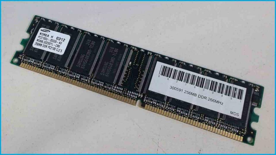 256MB RAM Memory DDR PC2100 CL2.5 266MHz Samsung M368L3223DTL-CB0