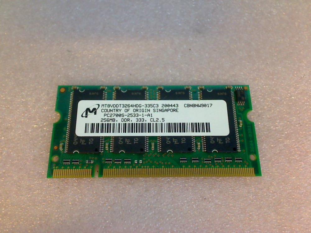 256MB RAM Arbeitsspeicher DDR PC2700S-2533-1-A1 IBM ThinkPad 2373 T41 (2)