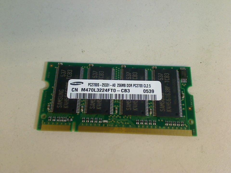 256MB RAM Arbeitsspeicher DDR Samsung PC2700 CL2.5 FSC Amilo L7300