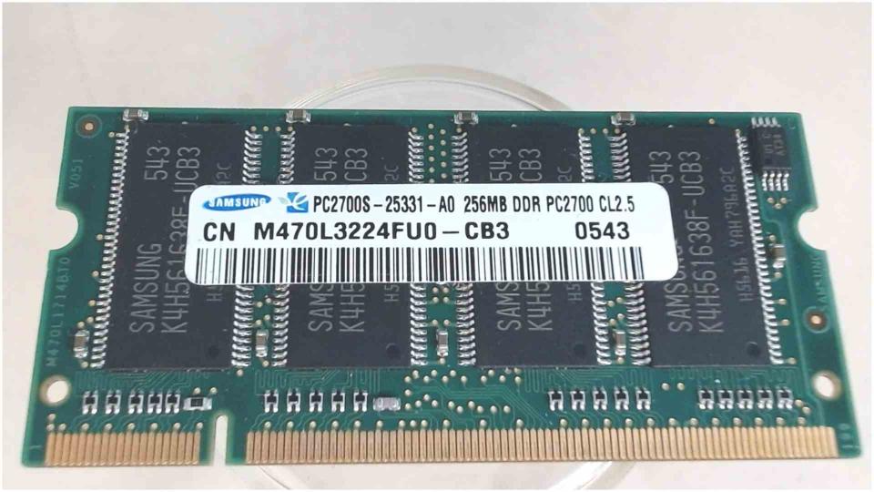 256MB RAM Arbeitsspeicher DDR Samsung PC2700S-25331-A0 Maxdata Eco 4500 i