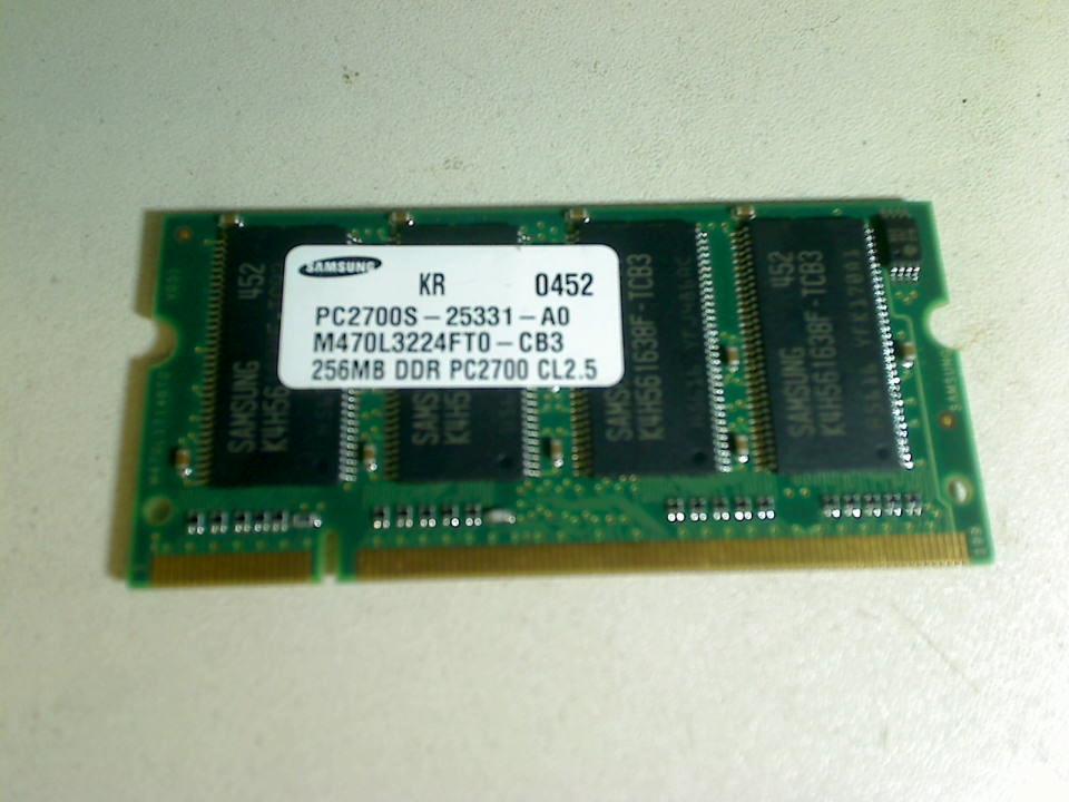 256MB RAM Arbeitsspeicher DDR Samsung PC2700S-25331-A0 Siemens LifeBook C1110D