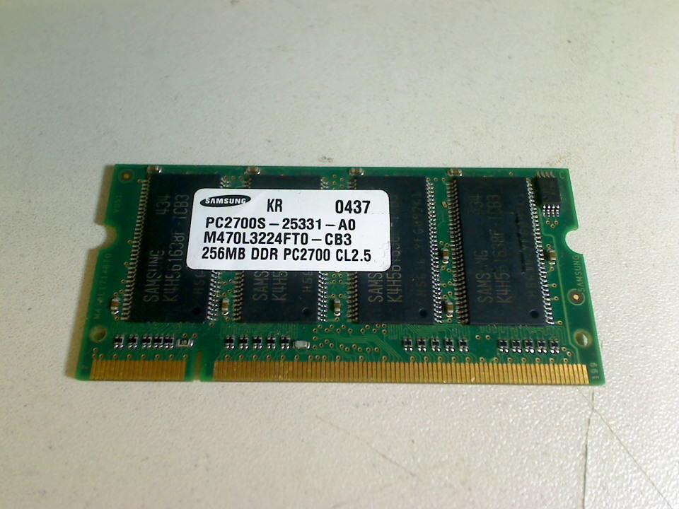 256MB RAM Arbeitsspeicher DDR Samsung PC2700S-25331-A0 Vaio VGN-A115B PCG-8Q8M