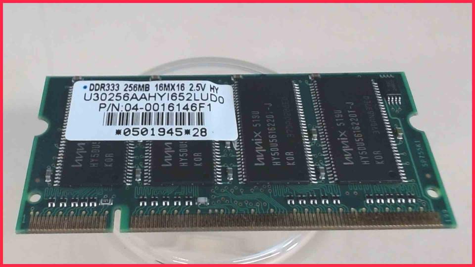 256MB RAM Arbeitsspeicher DDR333 SODIMM Asus A3000 A3500L