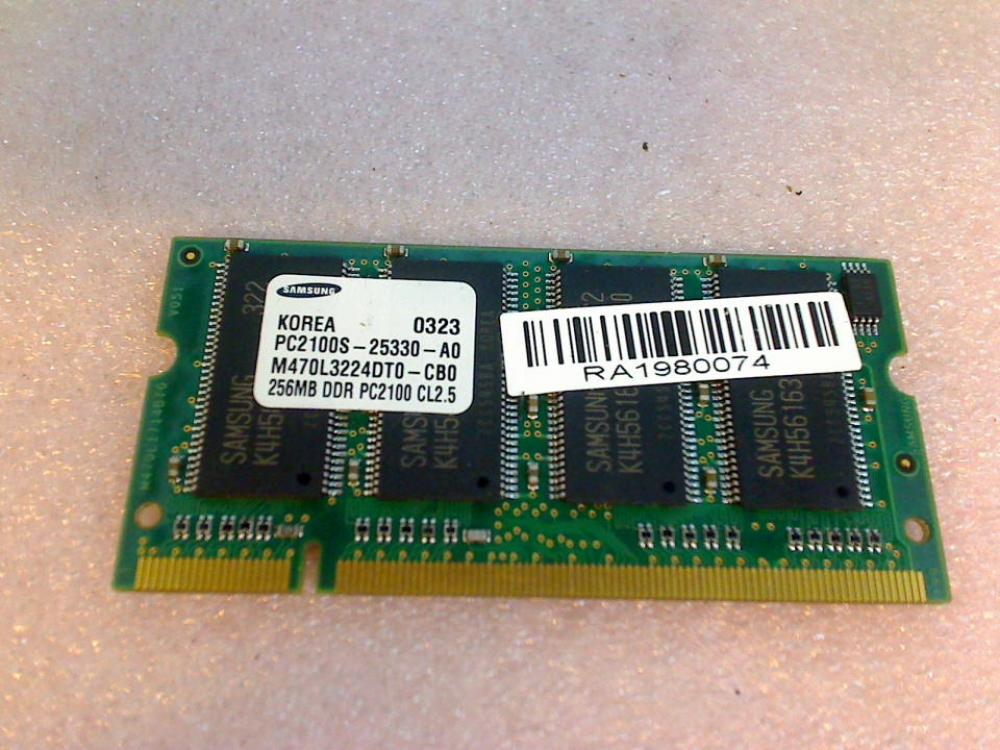 256MB RAM Arbeitsspeicher Samsung DDR PC2100 CL2.5 Maxdata Vision 4000T N34BS1