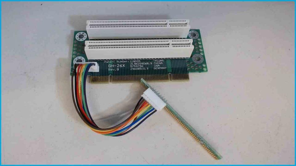 2Fach PCI Slot GH-260-EF Erweiterungsplatine Erweiterungskarte GH-26X