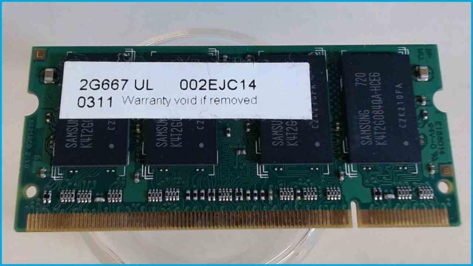 2GB DDR2 Arbeitsspeicher RAM 2G667 UL SODIMM IBM ThinkPad T60 2007