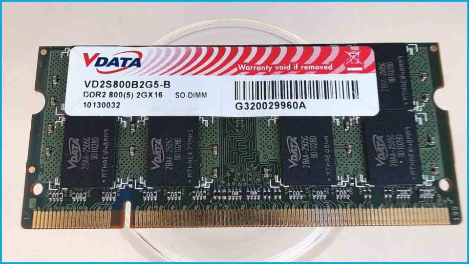 2GB DDR2 Arbeitsspeicher RAM 800(5) 2GX16 SO-DIMM Samsung NP-NC10