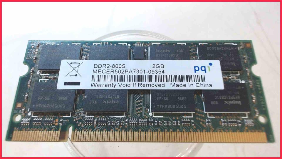 2GB DDR2 Arbeitsspeicher RAM DDR2-800S pqi Asus Eee PC 1201PN