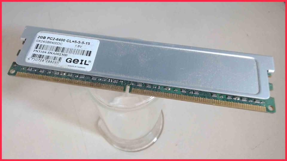 2GB DDR2 memory Ram Geil PC2-6400 CL=5-5-5-15