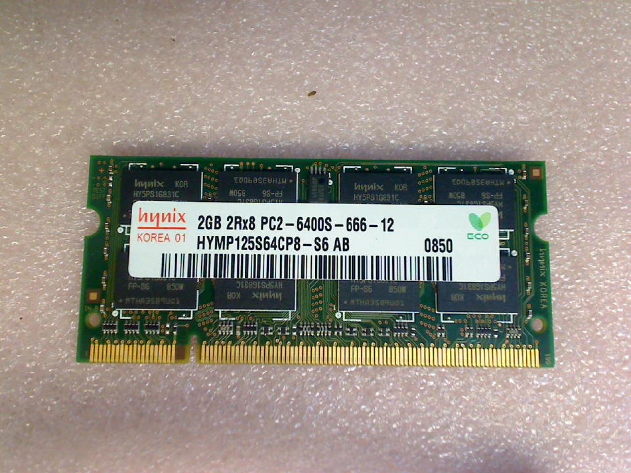 2GB DDR2 Arbeitsspeicher RAM Hynix PC2-6400S-666-12 HP EliteBook 6930p