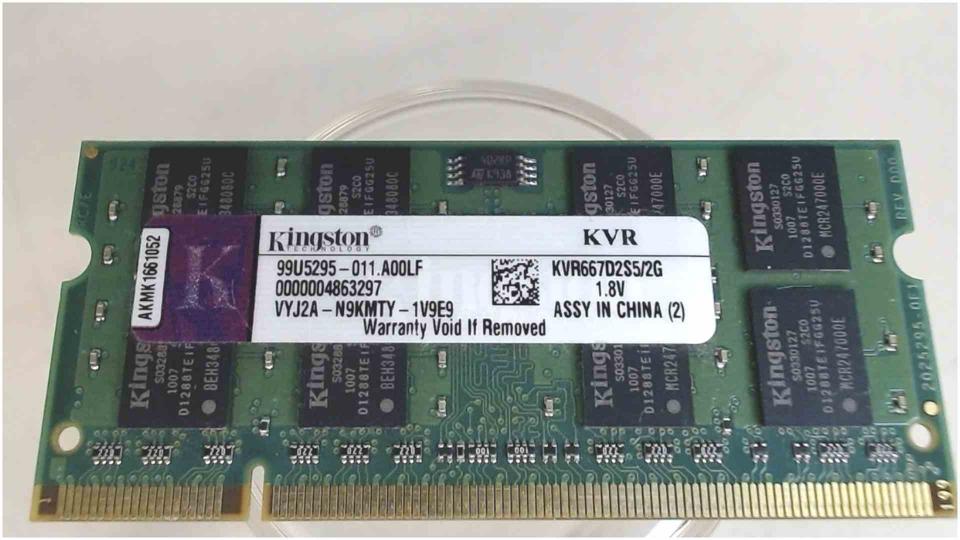 2GB DDR2 Arbeitsspeicher RAM Kingston PC2-5300 667 HP Compaq 6720s -4