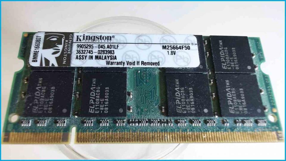 2GB DDR2 Arbeitsspeicher RAM Kingston PC2-5300 Thinkpad T61 -3