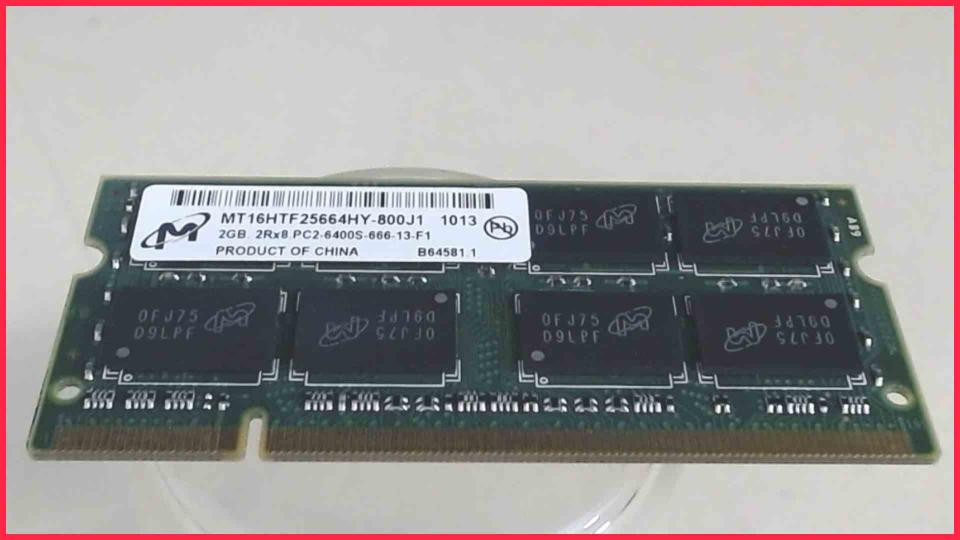 2GB DDR2 Arbeitsspeicher RAM Micron PC2-6400S-666-13-F1 HP Compaq 6730b (4)