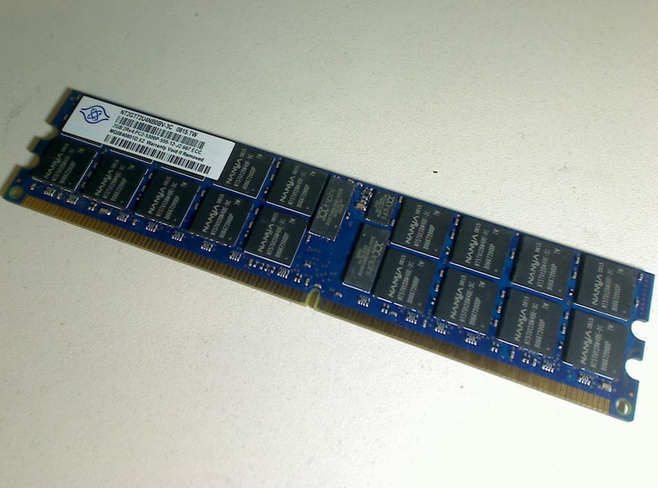 2GB DDR2 Arbeitsspeicher RAM NANYA PC2-5300P Server