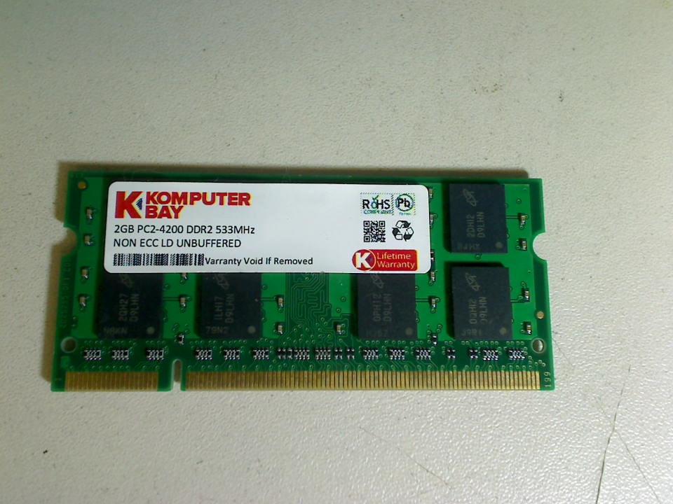 2GB DDR2 Arbeitsspeicher RAM PC2-4200 533MHz TravelMate 5720G