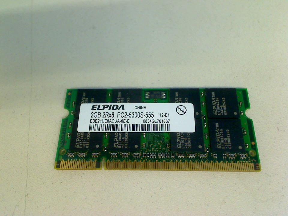 2GB DDR2 Arbeitsspeicher RAM PC2-5300S-555 0834GL761867 Aspire 6930 ZK2