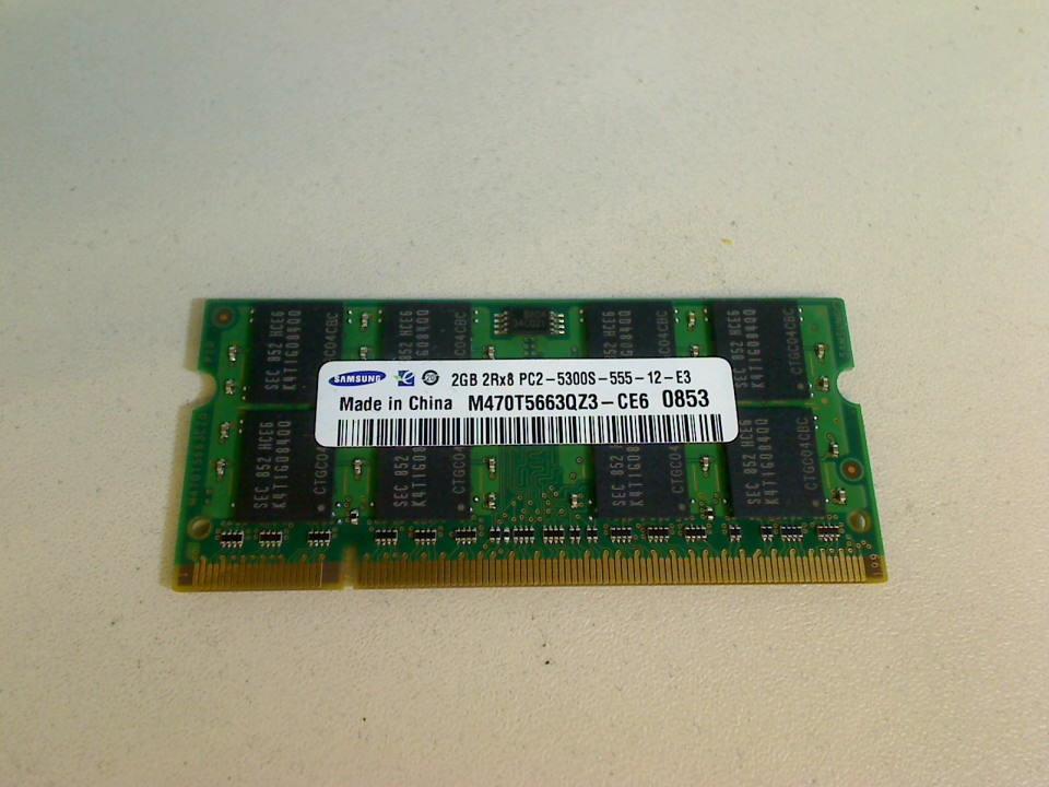 2GB DDR2 Arbeitsspeicher RAM PC2-5300S-555-12-E3 Acer Aspire 7530 ZY5