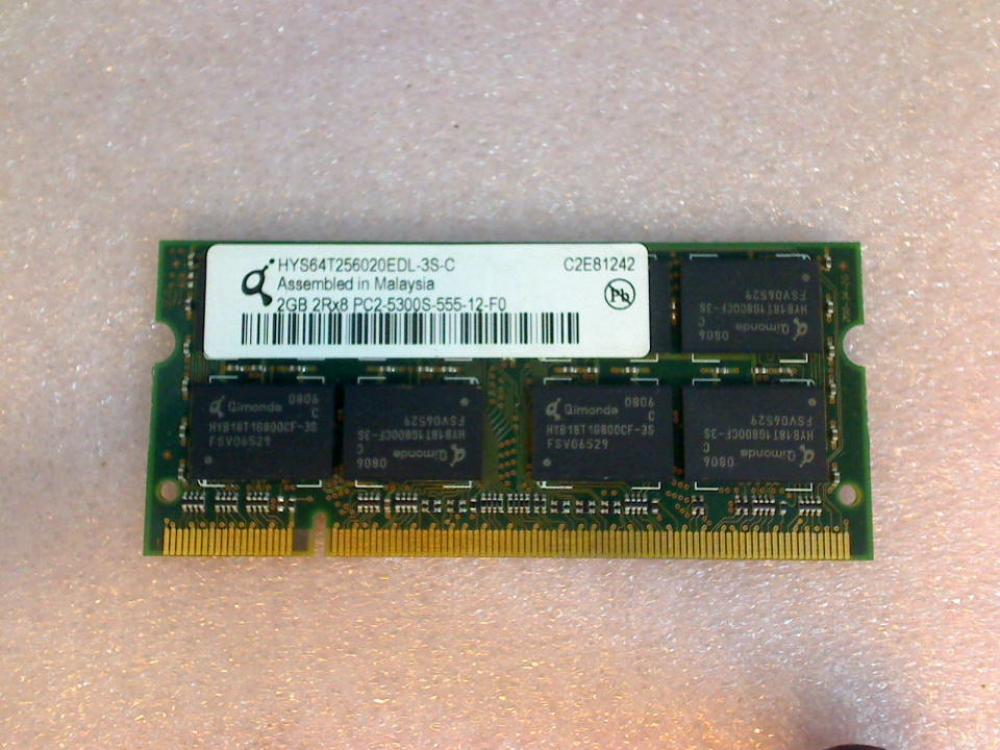2GB DDR2 Arbeitsspeicher RAM PC2-5300S Acer TravelMate 5730G MS2231