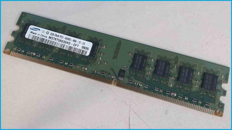 2GB DDR2 Arbeitsspeicher RAM PC2-6400-666-12-E3 Samsung M378T5663EH3-CF7