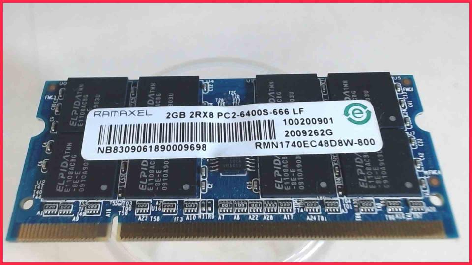 2GB DDR2 Arbeitsspeicher RAM Ramaxel PC2-6400S-666 LF HP ProBook 4710s