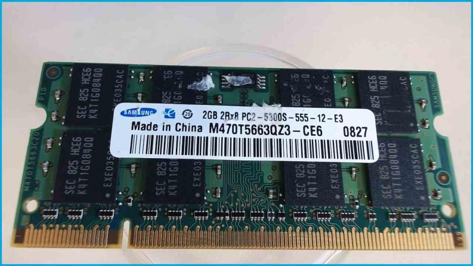 2GB DDR2 Arbeitsspeicher RAM Samsung PC2-5300S-555-12-E3 Amilo Li2735 MS2228