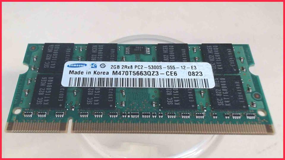 2GB DDR2 Arbeitsspeicher RAM Samsung PC2-5300S Acer Aspire 5720ZG ICL50