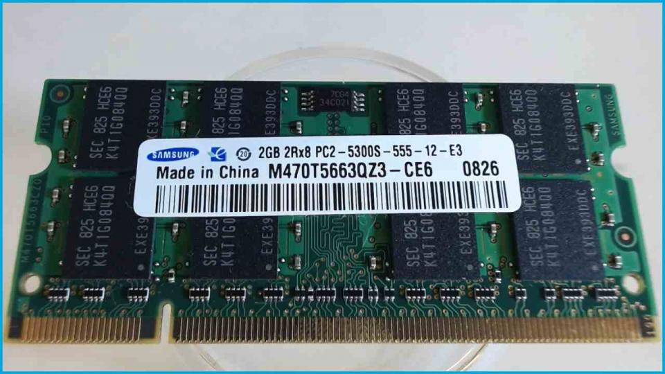 2GB DDR2 Arbeitsspeicher RAM Samsung PC2-5300S Fujitsu AMILO Pa2510 (6)