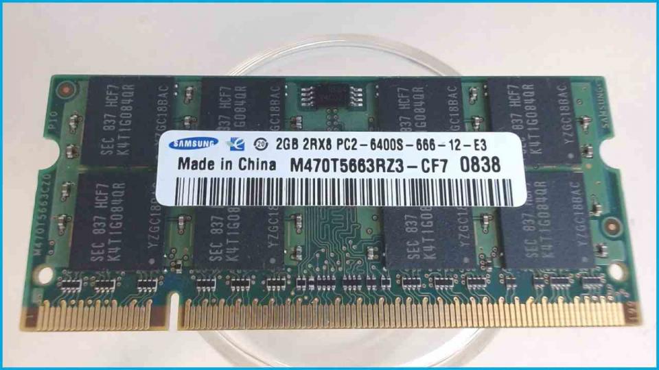 2GB DDR2 Arbeitsspeicher RAM Samsung PC2-6400S-12-E3 HP Compaq 8510W
