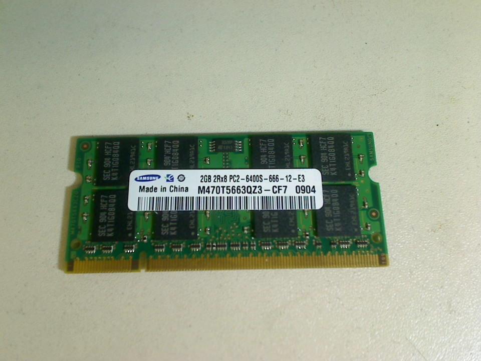 2GB DDR2 Arbeitsspeicher RAM Samsung PC2-6400S-666-12-E3 EliteBook 6930p