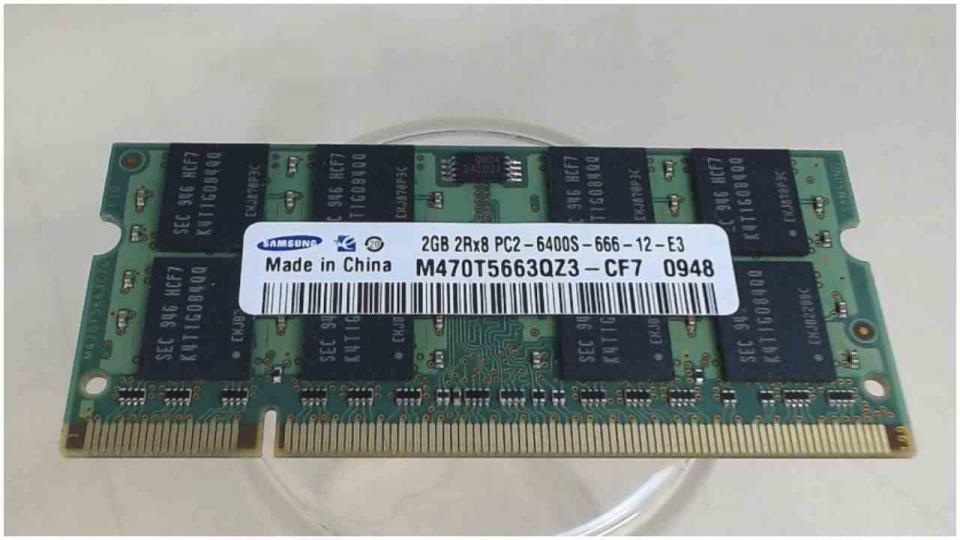 2GB DDR2 Arbeitsspeicher RAM Samsung PC2-6400S-666-12-E3 EliteBook 6930p -2
