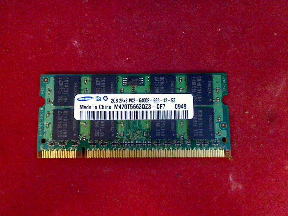 2GB DDR2 Arbeitsspeicher RAM Samsung PC2-6400S Fujitsu Pa 1510 (4)