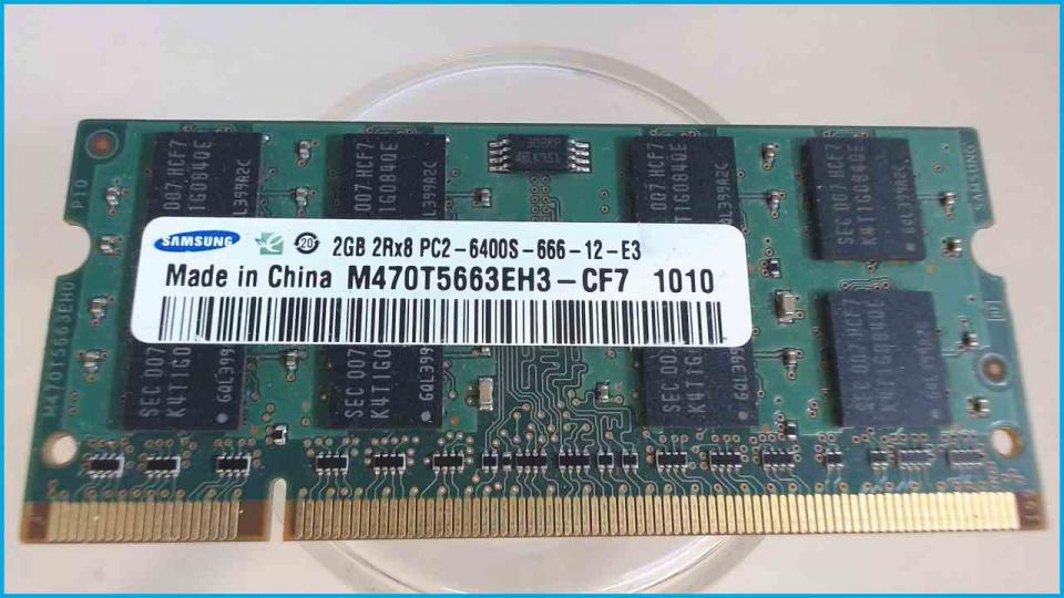 2GB DDR2 Arbeitsspeicher RAM Samsung PC2-6400S HP Pavilion DV7 dv7-2170eg