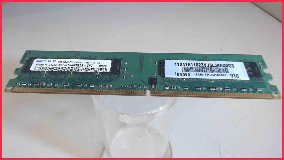 2GB DDR2 Arbeitsspeicher RAM Samsung PC2-6400U-666-12-E3 Esprimo E7935 E-Star4