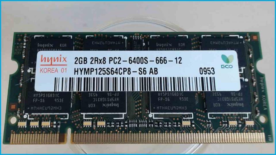 2GB DDR2 Arbeitsspeicher RAM hynix PC2-6400S-666-12 Asus K70A (2)