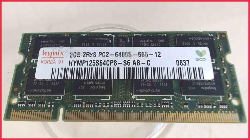 2GB DDR2 Arbeitsspeicher RAM hynix PC2-6400S-666-12 Asus X73S