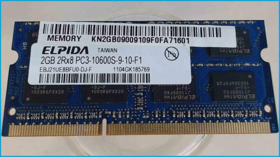 2GB DDR3 Arbeitsspeicher RAM Elpida PC3-10600S-9-10-F1 Akoya MD98780 E6222