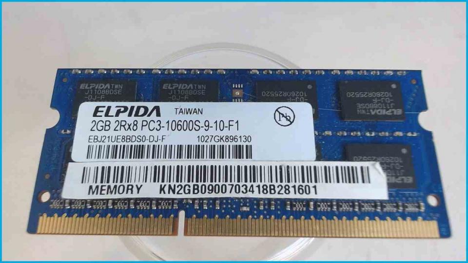 2GB DDR3 Arbeitsspeicher RAM Elpida PC3-10600S-9-10-F1 Travelmate 5542G PEW56