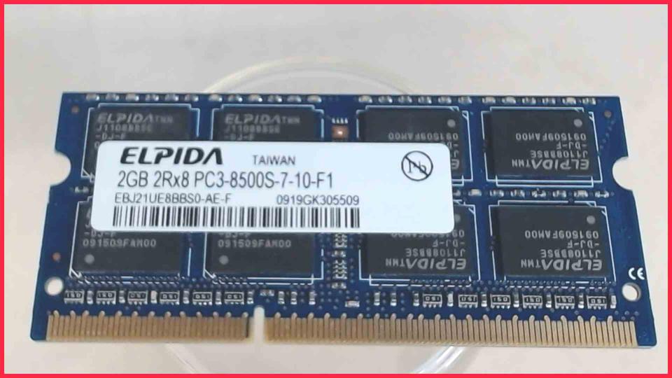 2GB DDR3 Arbeitsspeicher RAM Elpida PC3-8500S-7-10-F1 Aspire 5551G NEW75